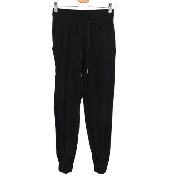 Lululemon Women 4 Ready to High Rise Jogger Black 5DP2S-0421 Drawstring Pockets - Picture 1 of 11